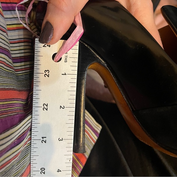 Celine size 6 black heels - Picture 6 of 7